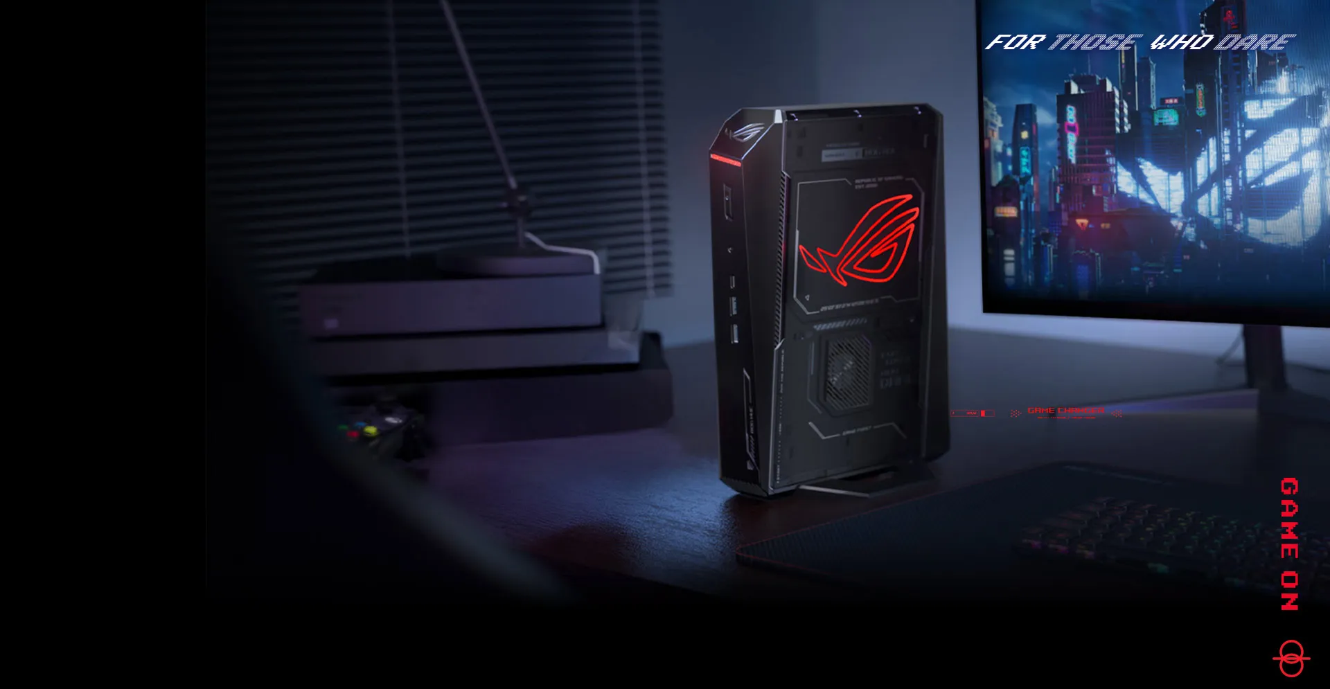 Asus ROG NUC 2025 gaming mini PC with RTX 5080 and Intel Core Ultra 9