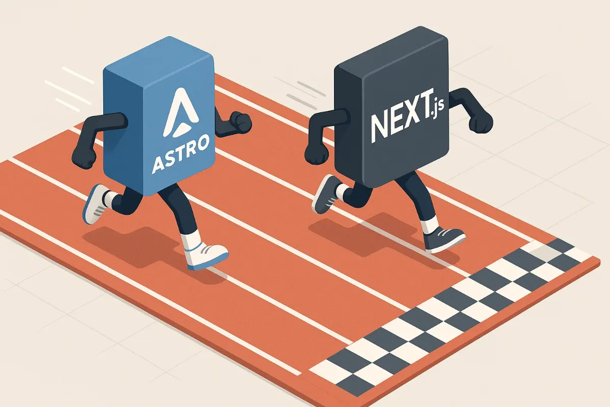 Astro vs Next.js Sprint