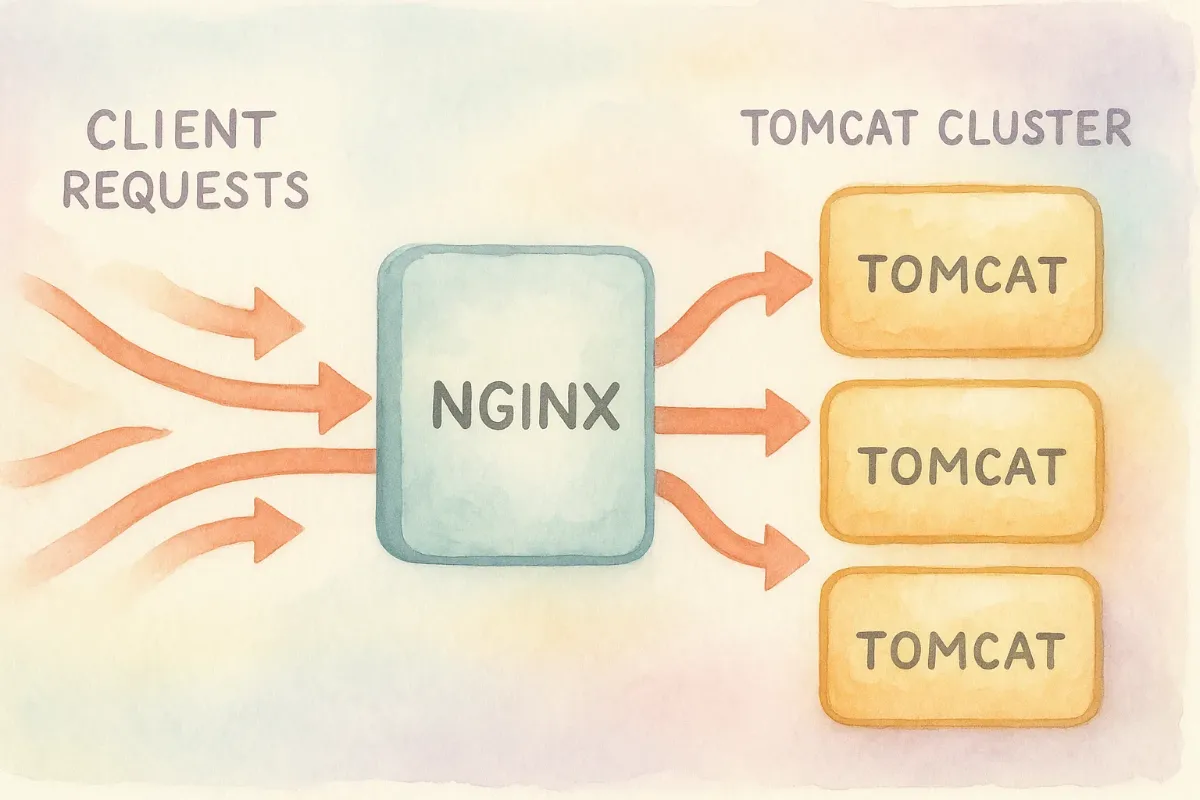 Nginx Tomcat Load Balancing
