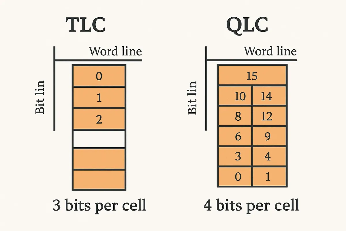 TLC vs QLC SSD