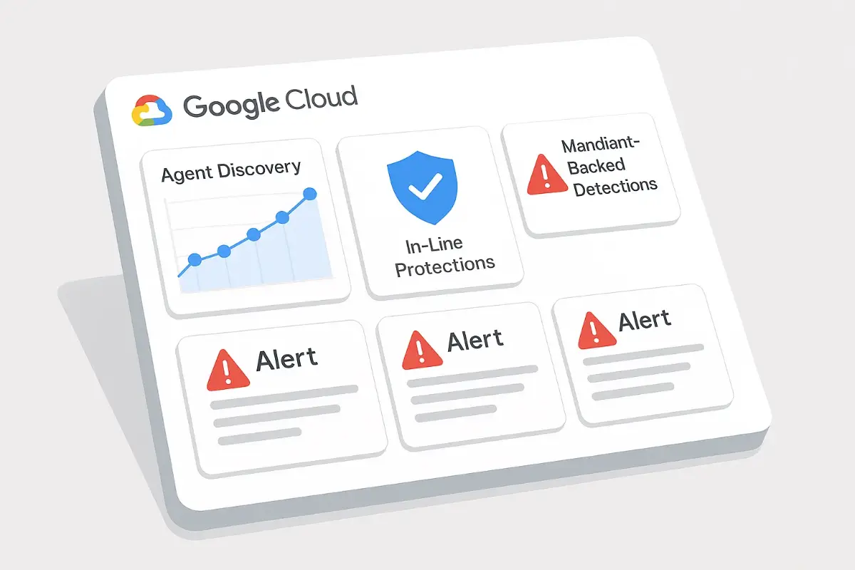 Google Cloud AI security dashboard