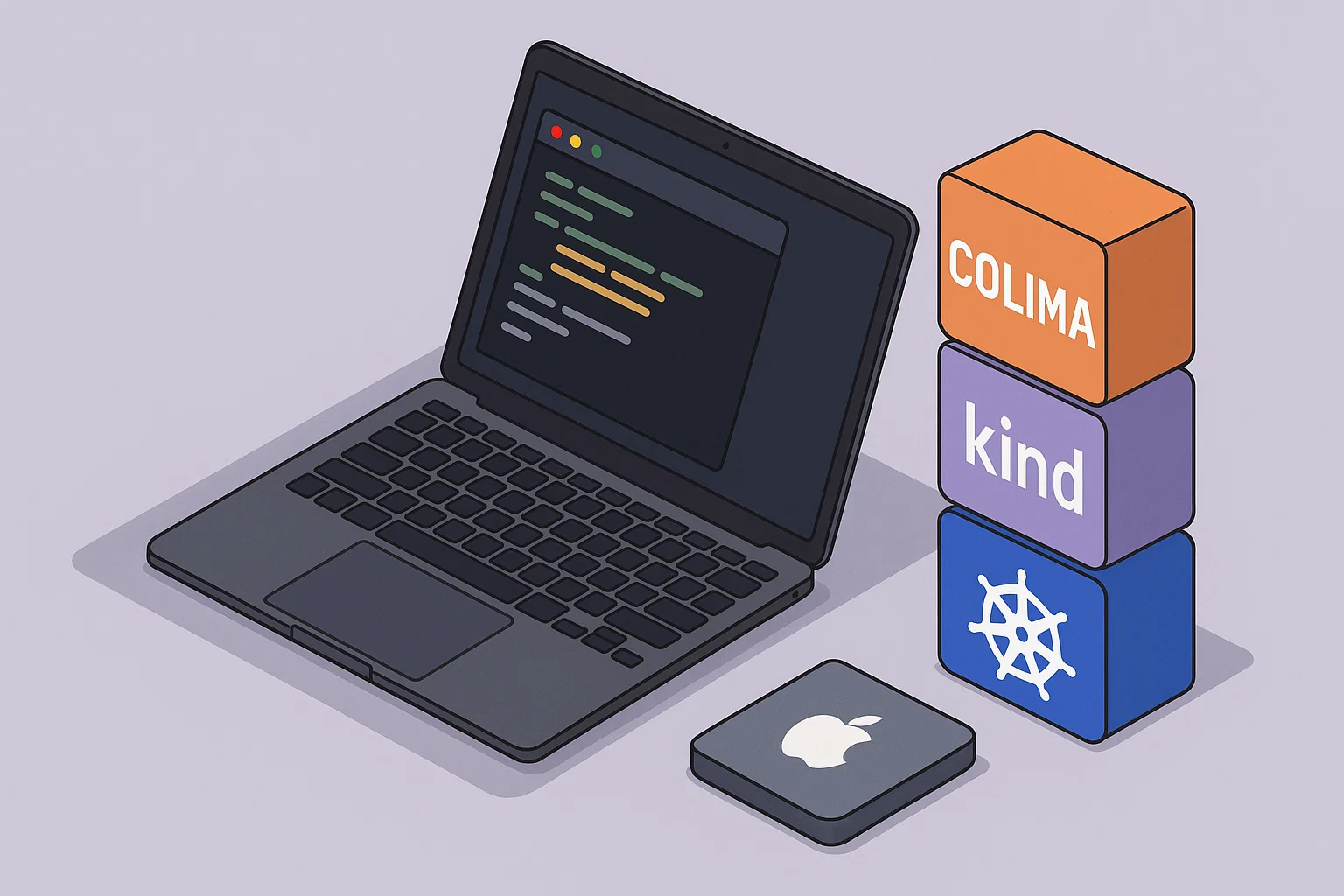 Mac development environment setup using Colima, kind, and kubectl on Apple silicon