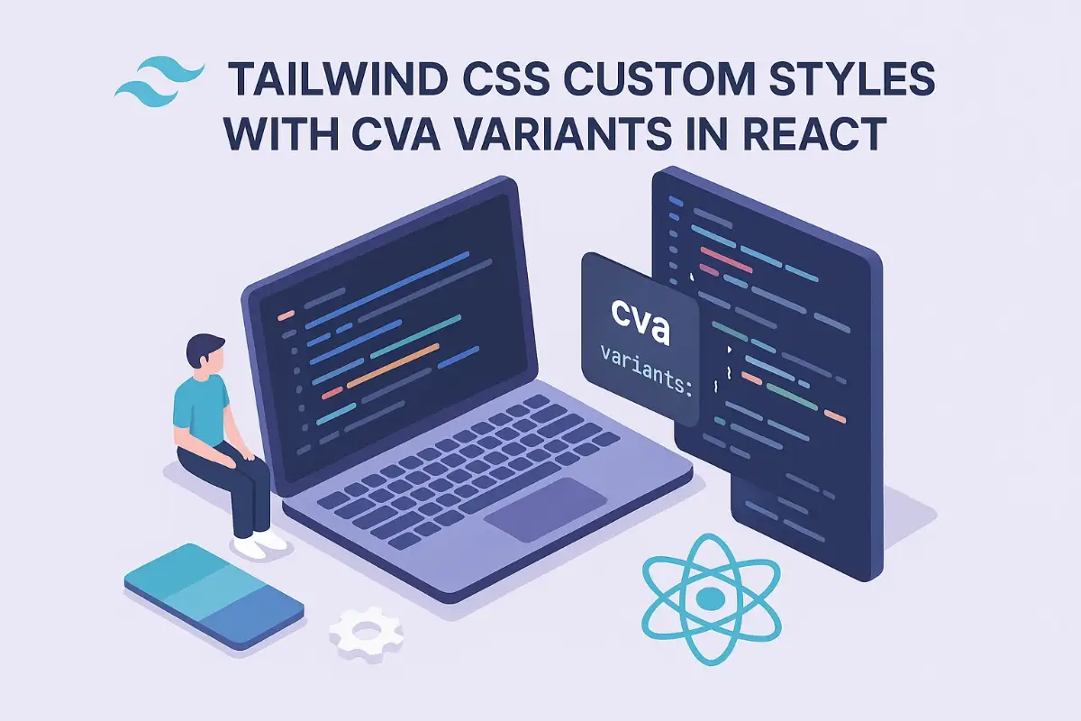 Tailwind CSS custom styles with cva variants in React