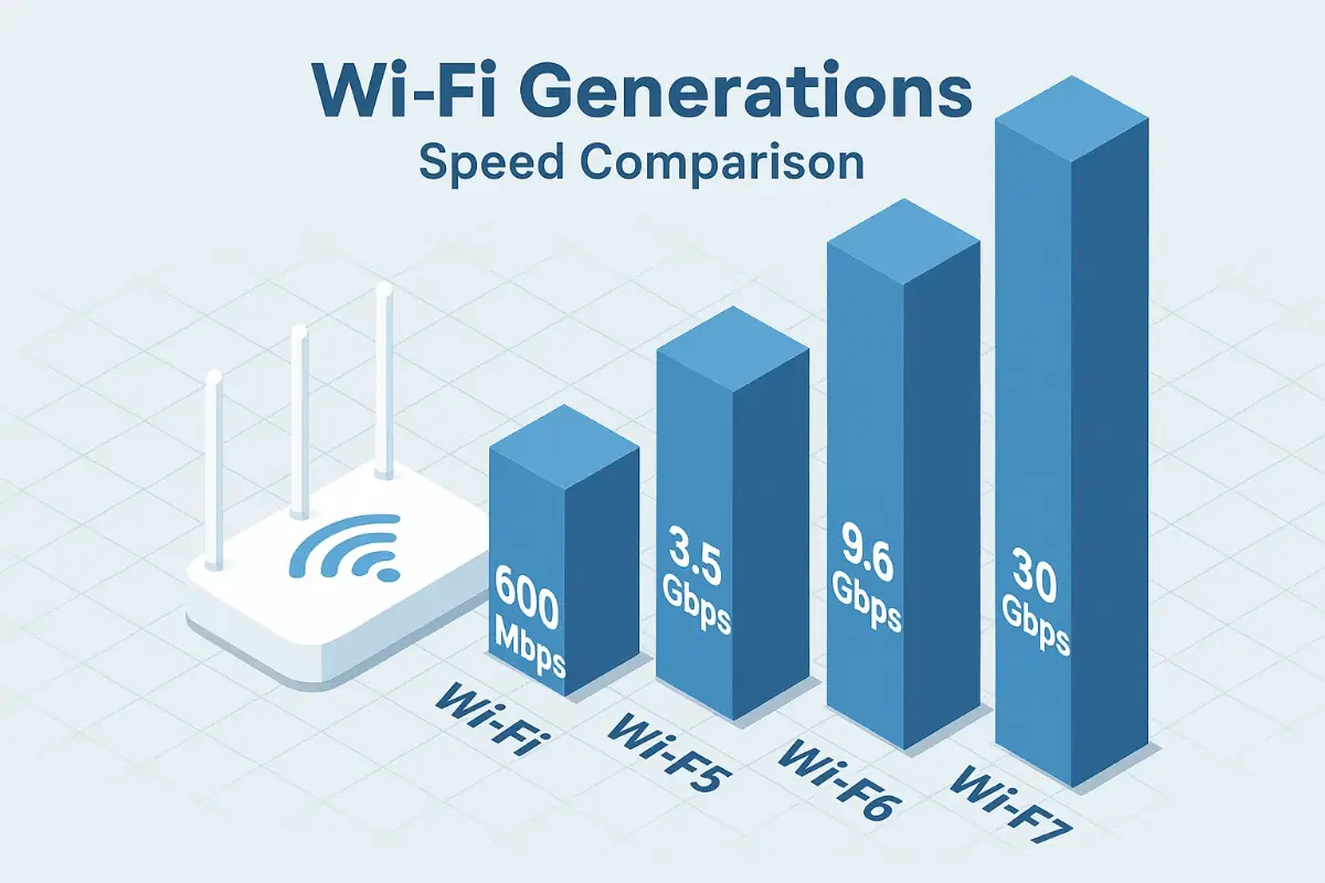 Speed & Bandwidth Evolution