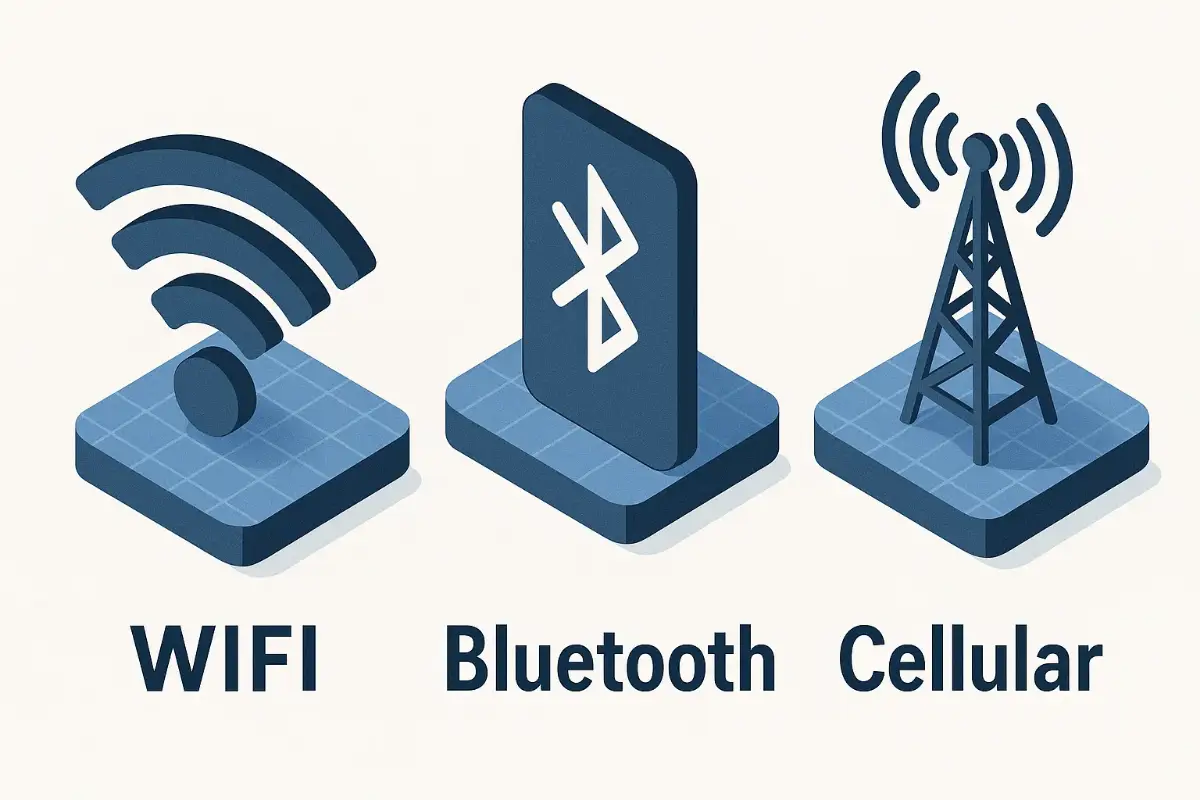 WiFi vs Bluetooth vs Cellular