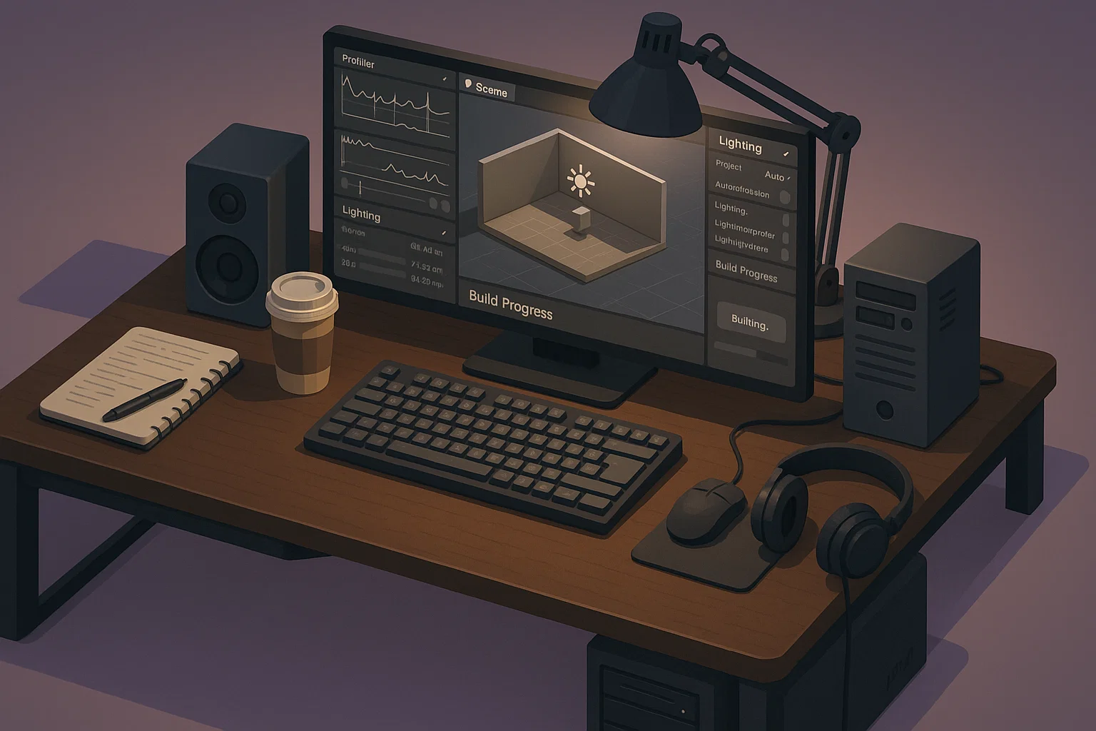 Game Development Desk